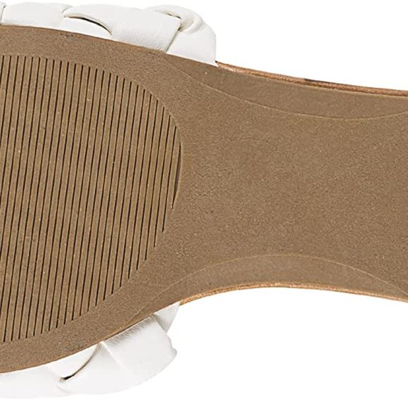 Fitory - Braided Strap flat sandals slip on slippers - White Size 7 US - Picture 6 of 6